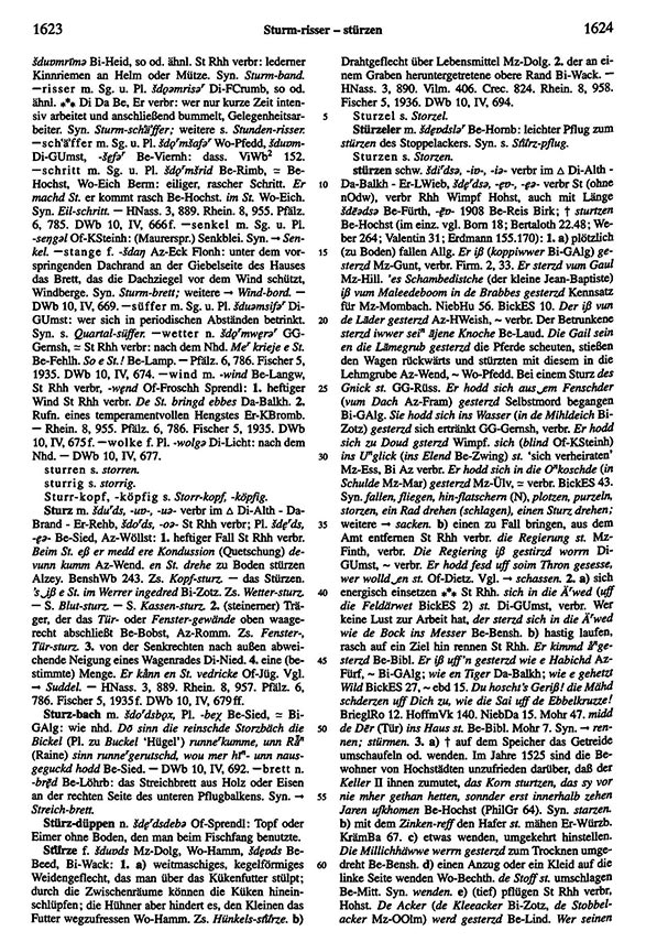 Zum Vergrößern bitte klicken Seitenanzeige: Band 5, Spalten 1623–1624