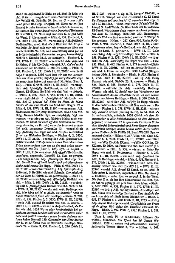 Seitenanzeige: Band 6, Spalten 151–152