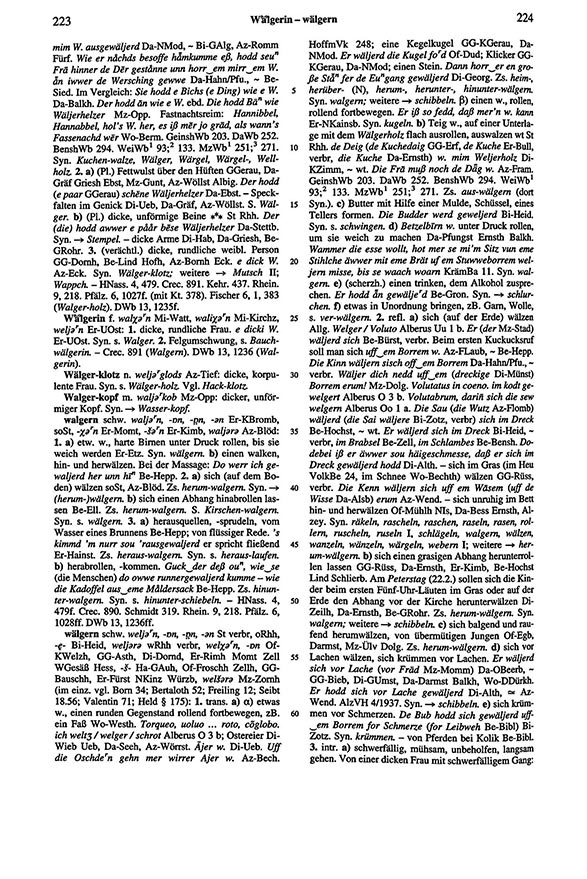 Seitenanzeige: Band 6, Spalten 223–224