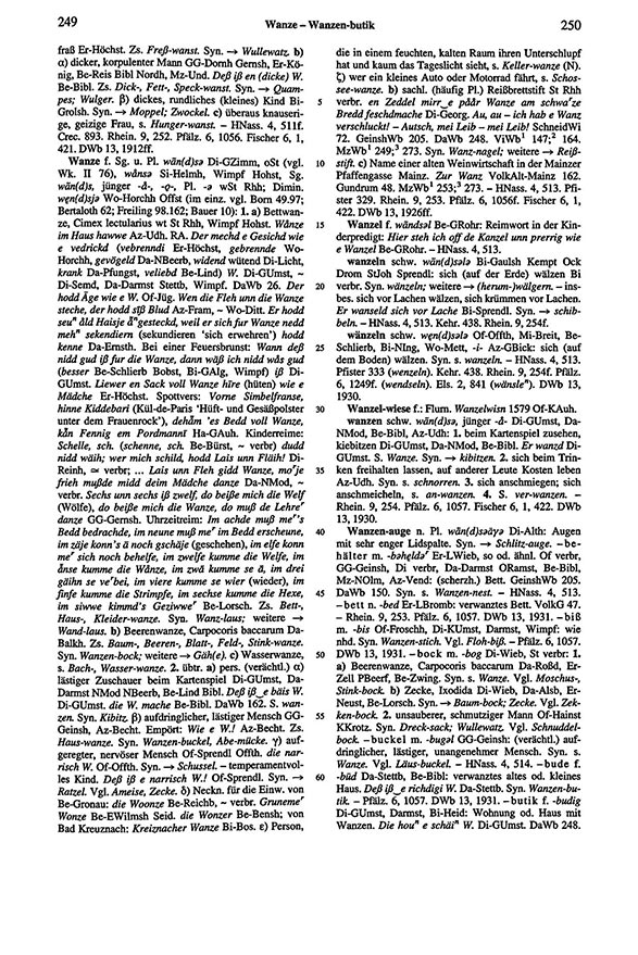 Seitenanzeige: Band 6, Spalten 249–250