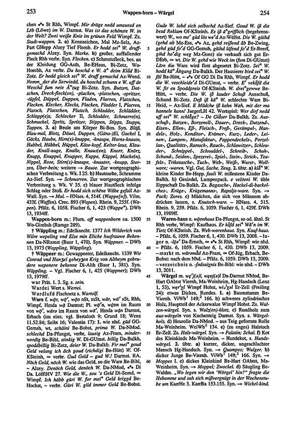 Click to enlarge Page View: Volume 6, Columns 253–254