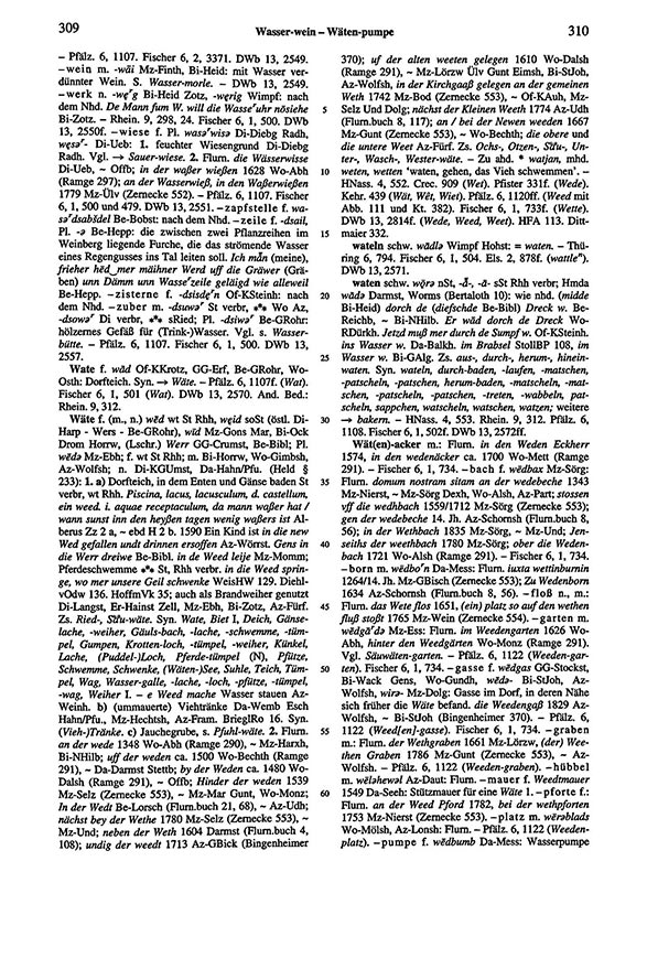 Seitenanzeige: Band 6, Spalten 309–310