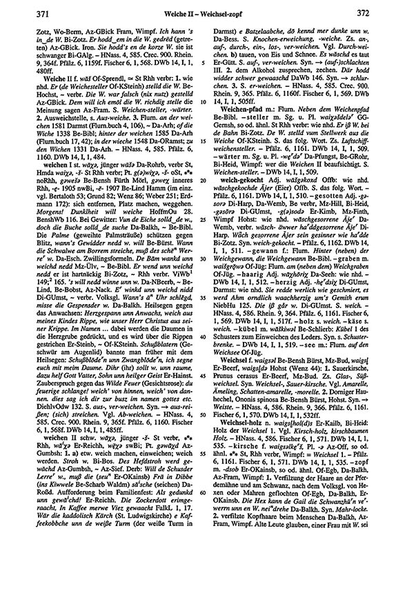 Seitenanzeige: Band 6, Spalten 371–372