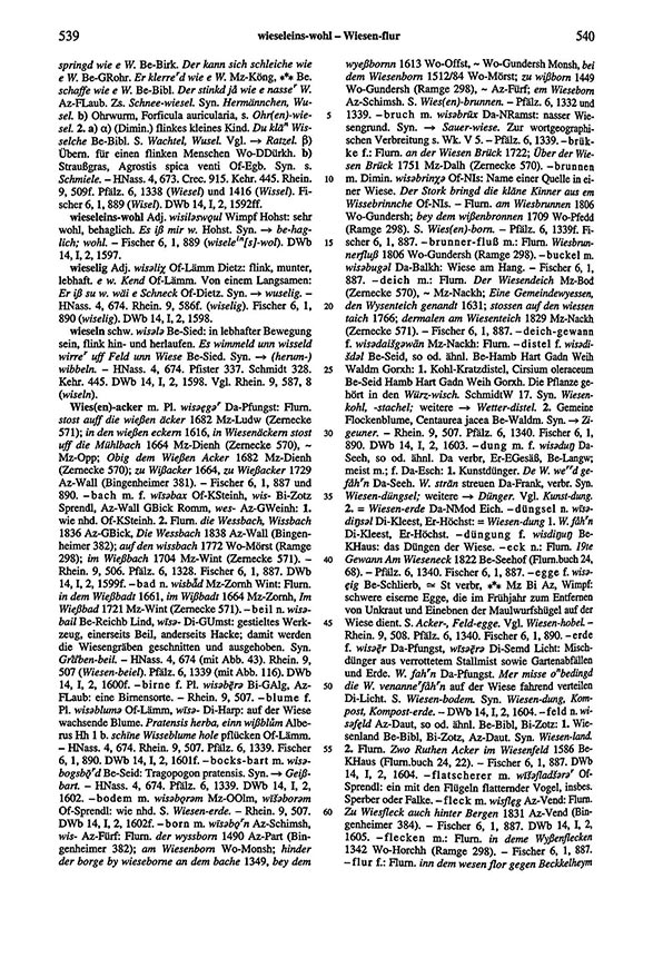 Seitenanzeige: Band 6, Spalten 539–540