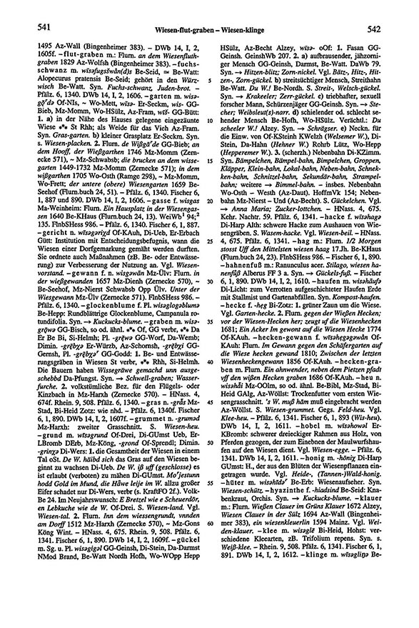 Seitenanzeige: Band 6, Spalten 541–542