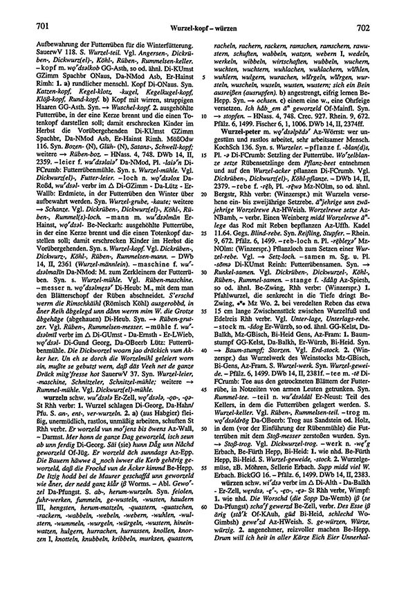 Seitenanzeige: Band 6, Spalten 701–702