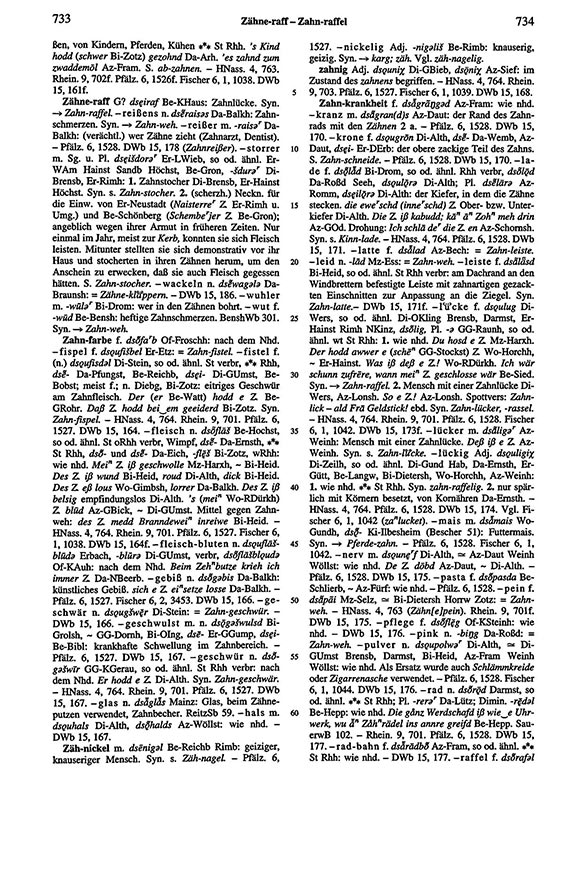 Click to enlarge Page View: Volume 6, Columns 733–734