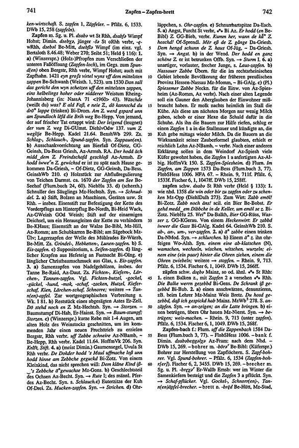 Zum Vergrößern bitte klicken Seitenanzeige: Band 6, Spalten 741–742