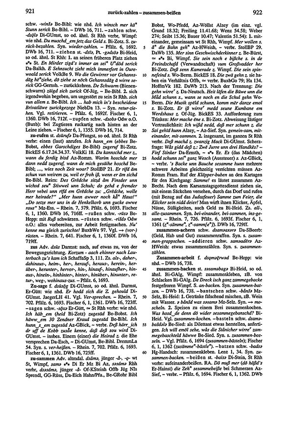 Click to enlarge Page View: Volume 6, Columns 921–922