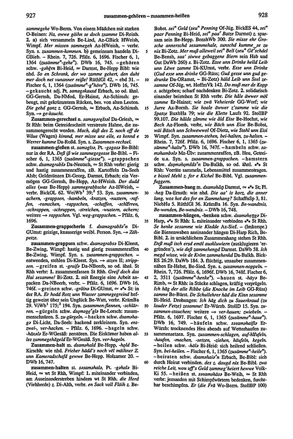 Click to enlarge Page View: Volume 6, Columns 927–928