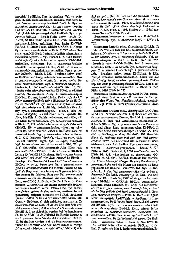 Click to enlarge Page View: Volume 6, Columns 931–932