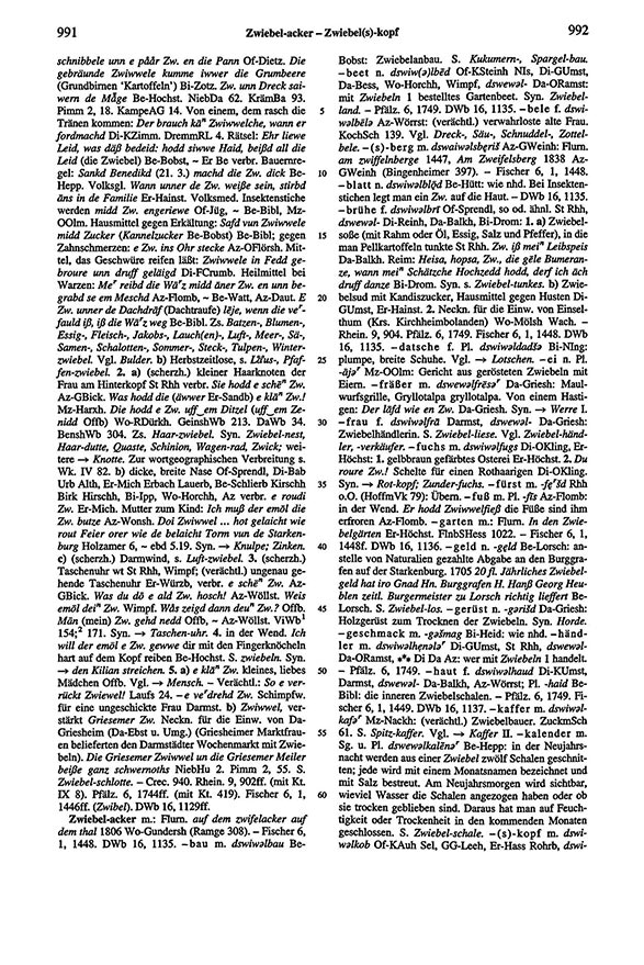 Click to enlarge Page View: Volume 6, Columns 991–992