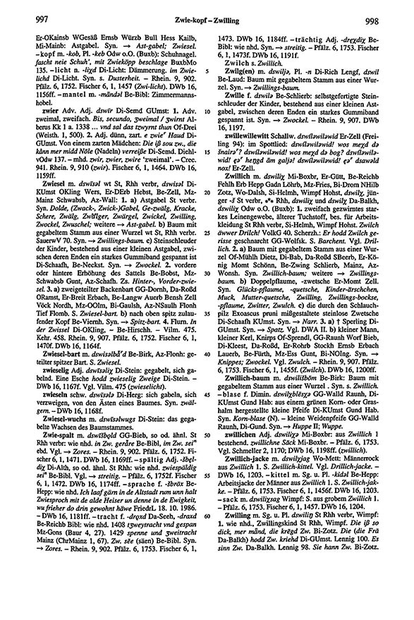 Page View: Volume 6, Columns 997–998
