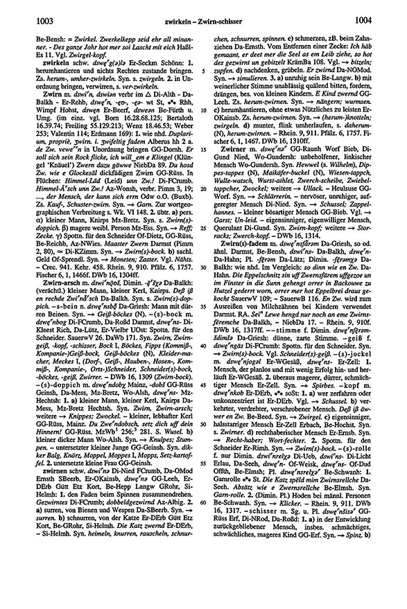Click to enlarge Page View: Volume 6, Columns 1003–1004