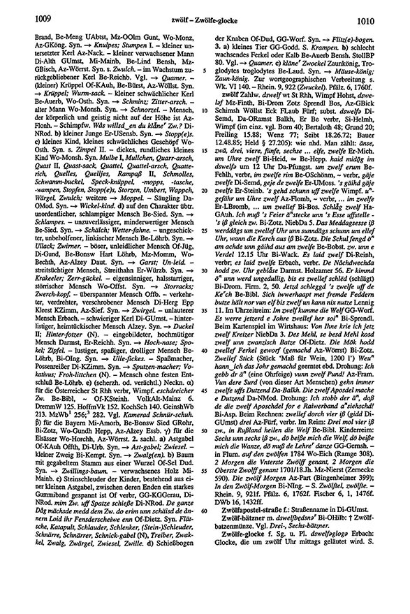 Click to enlarge Page View: Volume 6, Columns 1009–1010