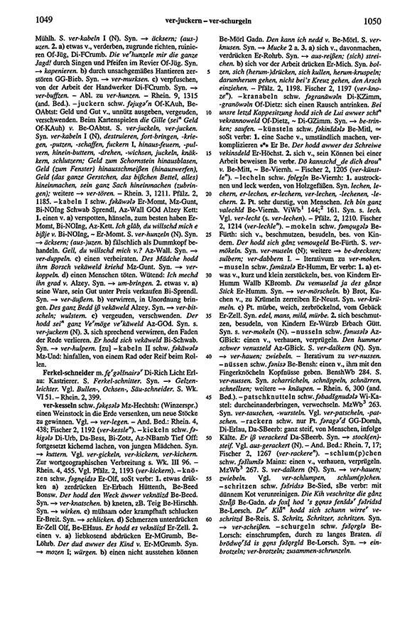 Page View: Volume 6, Columns 1049–1050