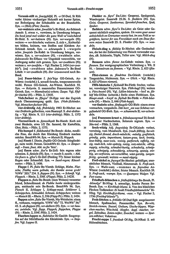 Click to enlarge Page View: Volume 6, Columns 1051–1052