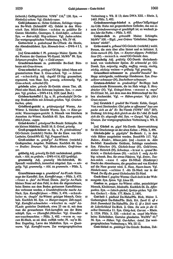 Click to enlarge Page View: Volume 6, Columns 1059–1060
