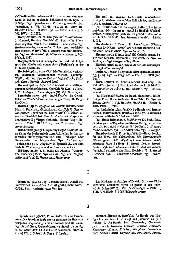 Page View: Volume 6, Columns 1069–1070