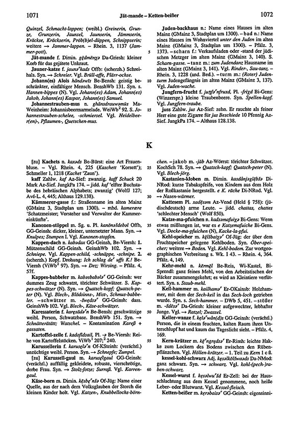 Page View: Volume 6, Columns 1071–1072