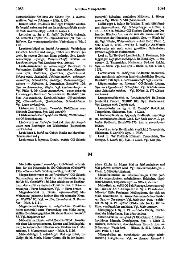 Click to enlarge Page View: Volume 6, Columns 1083–1084