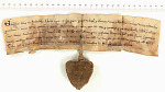 Übertragung der Zehnten zu Heisterscheid und Haddenberg an Kloster Haina durch Graf Gottfried III.