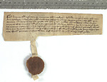 Graf Johann I. und seine Frau werden in die Gebetsbruderschaft der Zisterzienser aufgenommen