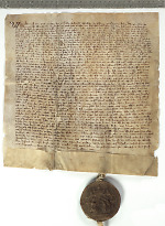 Sühne und Bündnis zwischen Abt Heinrich von Fulda und Graf Johann I.
